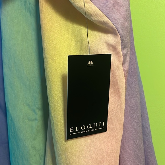 Eloquii Trapeze Dress with Crossing Straps sz 18 - Picture 6 of 6